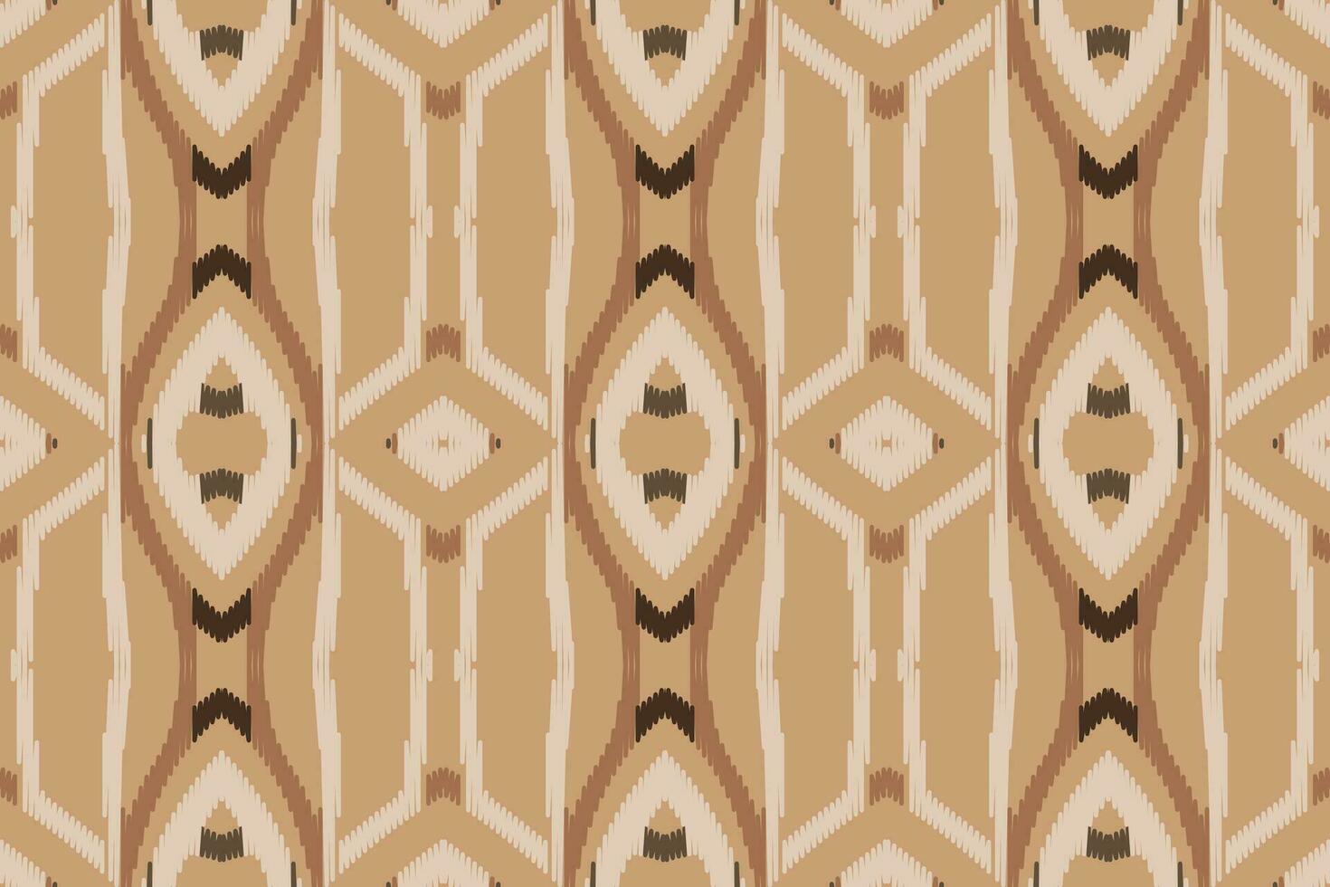 ikat senza soluzione di continuità modello ricamo sfondo. ikat triangolo geometrico etnico orientale modello tradizionale. ikat azteco stile astratto design per Stampa trama, tessuto, sari, sari, tappeto. vettore