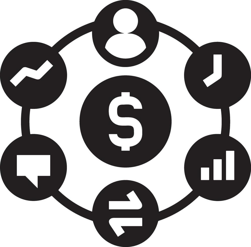 i soldi scambio pagamento icona simbolo vettore Immagine. illustrazione di il dollaro moneta moneta grafico design Immagine