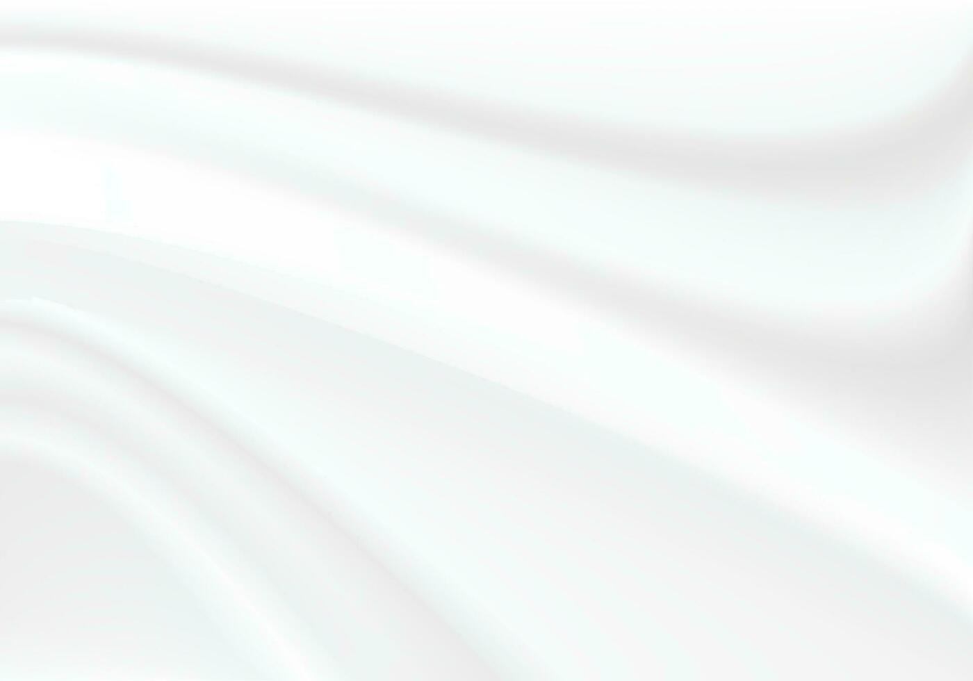 astratto vettore sfondo lusso bianca stoffa o liquido onda astratto o bianca tessuto struttura sfondo. stoffa morbido onda. pieghe di raso, seta, e cotone. uso per bandiera. illustrazione eps 10.