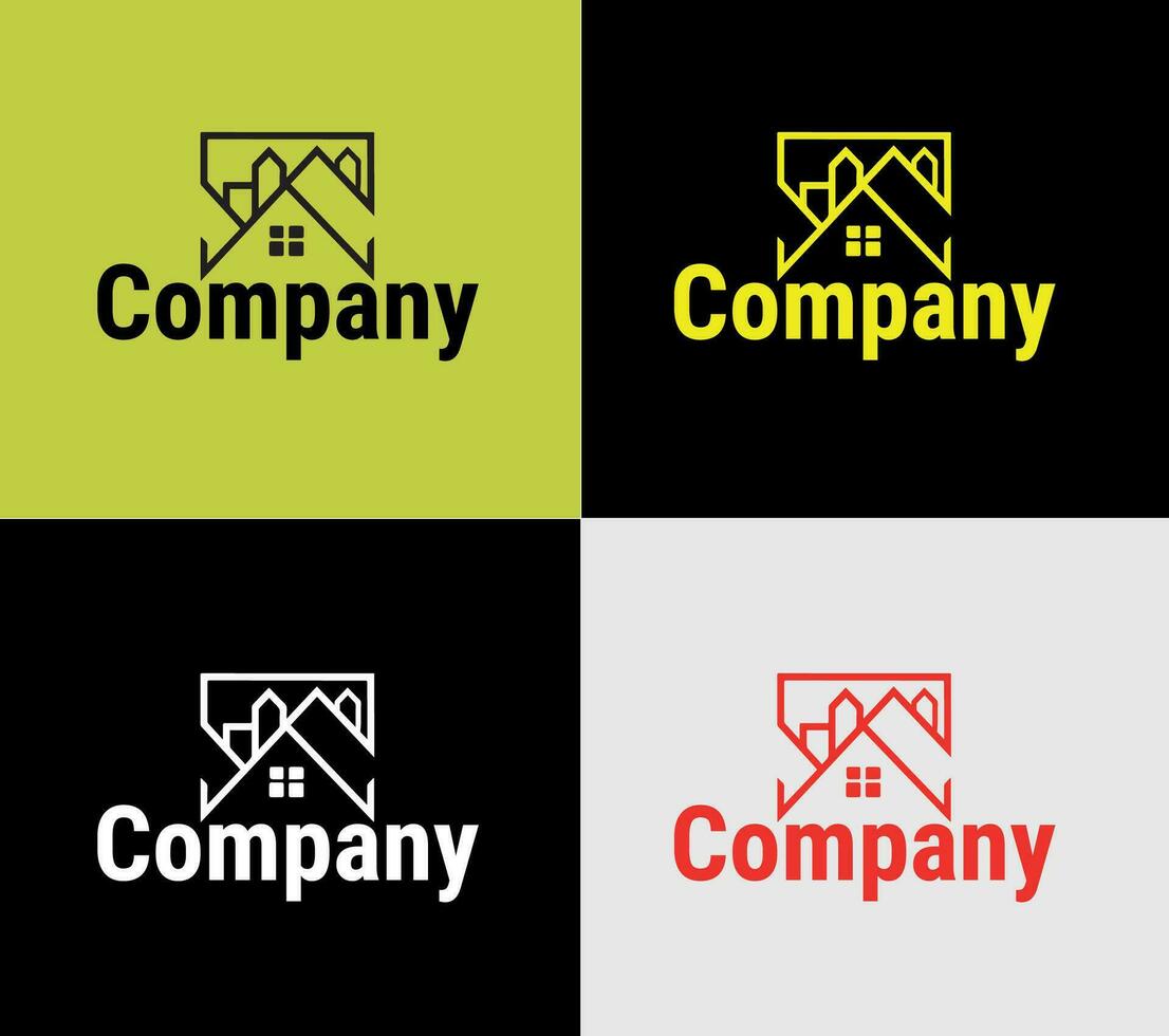 azienda logotipo, elementi colore variazione astratto icona. moderno logotipo, attività commerciale modello. vettore