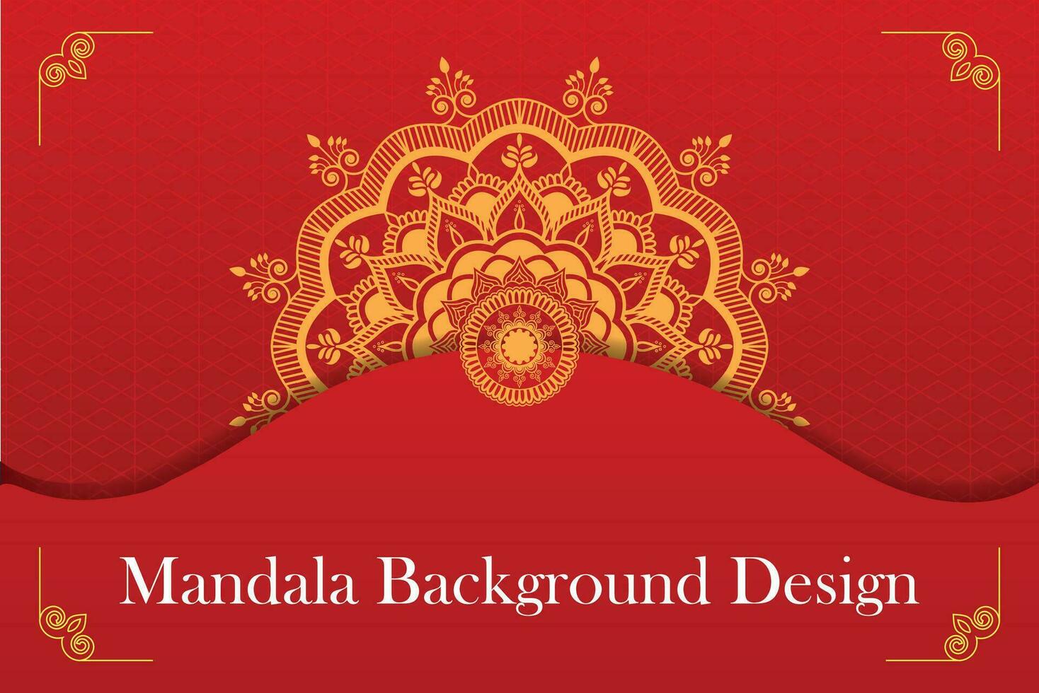 creativo, moderno, astratto e professionale colorazione lusso ornamentale mandala sfondo design o modello design vettore