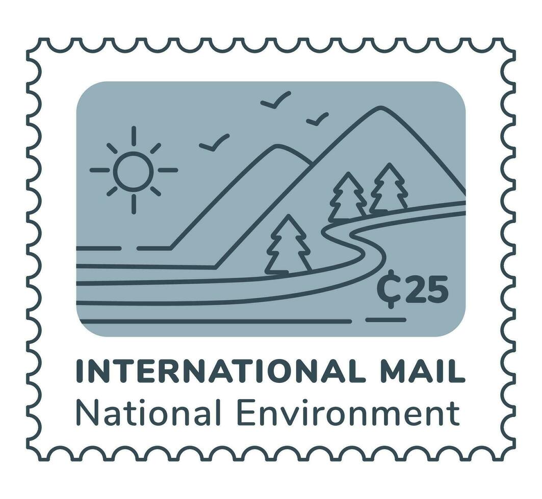 internazionale posta, nazionale ambiente vettore