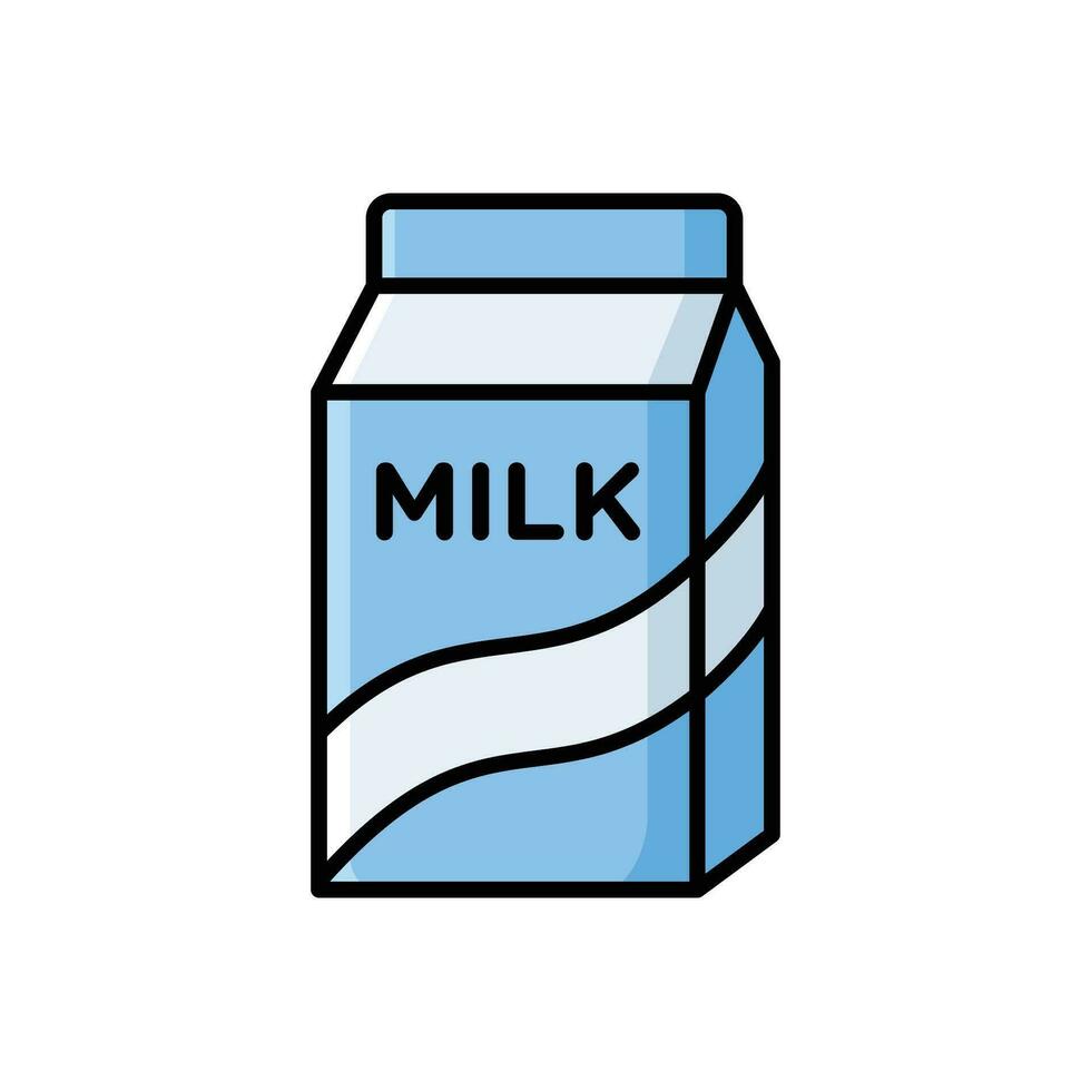 latte icona vettore design modello semplice e pulito