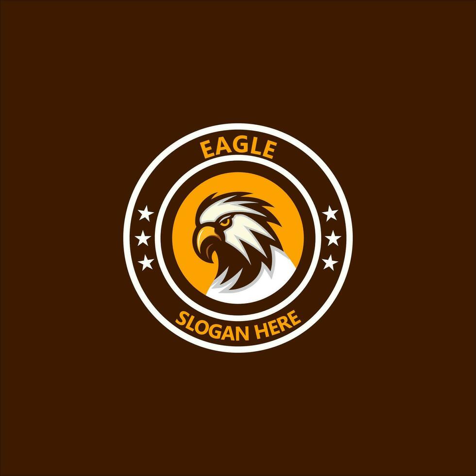 aquila testa aquila logo simbolo - gioco logo elegante elemento per marca vettore