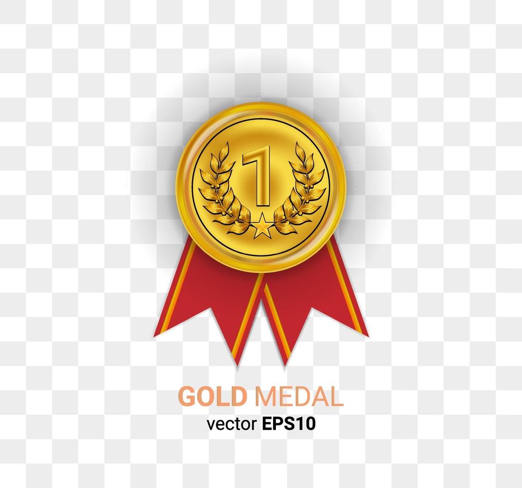 oro argento medaglia di bronzo illustrazione immagine vettoriale eps 10