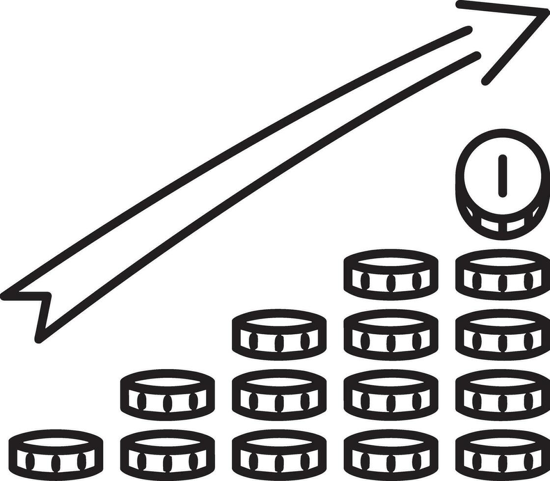 i soldi scambio pagamento icona simbolo vettore Immagine. illustrazione di il dollaro moneta moneta grafico design Immagine