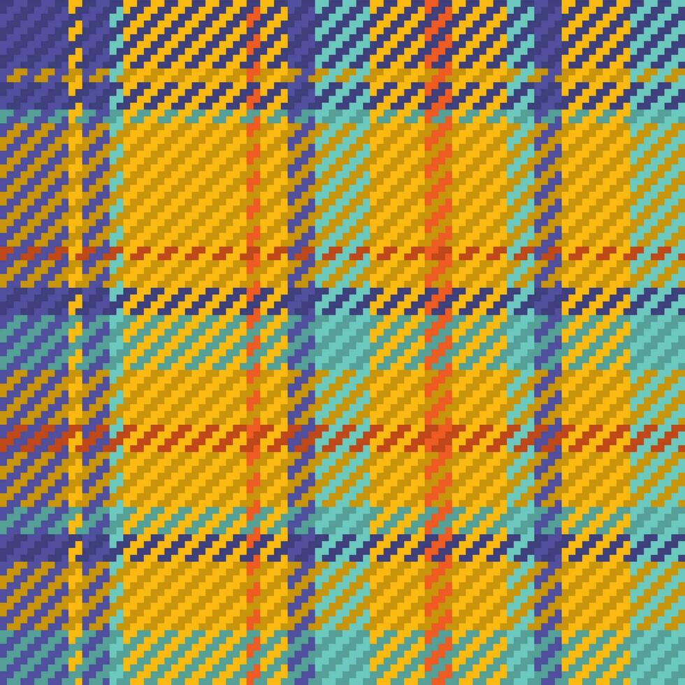 senza soluzione di continuità modello di Scozzese tartan plaid. ripetibile sfondo con dai un'occhiata tessuto struttura. vettore fondale a strisce tessile Stampa.