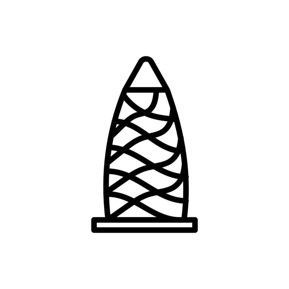 il cetriolino icona nel vettore. illustrazione vettore