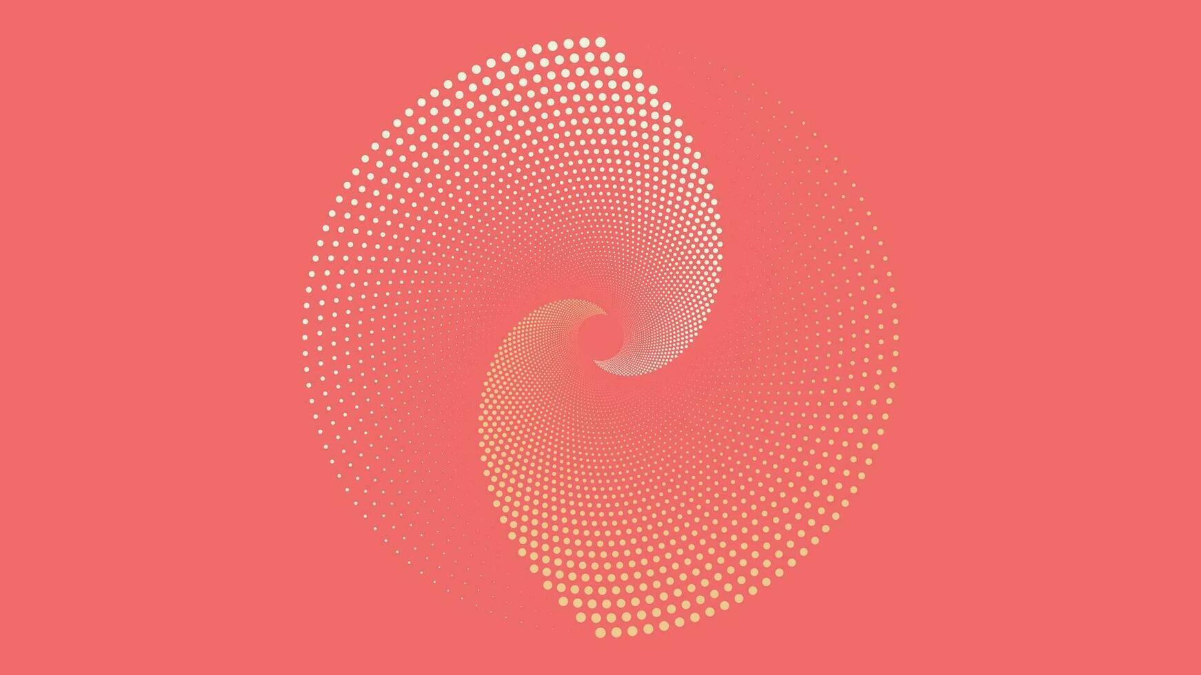 astratto spirale il giro Due linea sfondo per il tuo creativo progetto. vettore