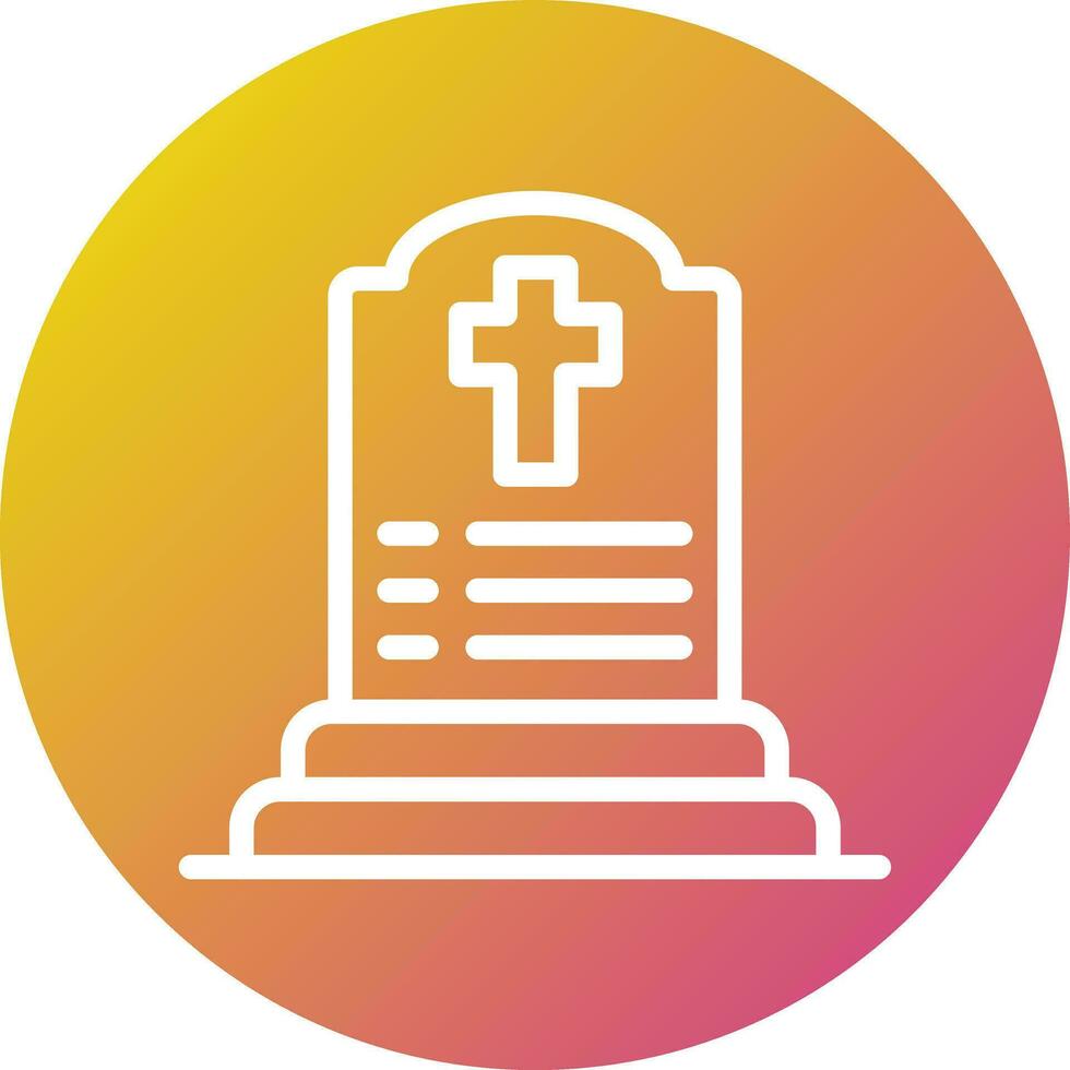 cimitero vettore icona design illustrazione