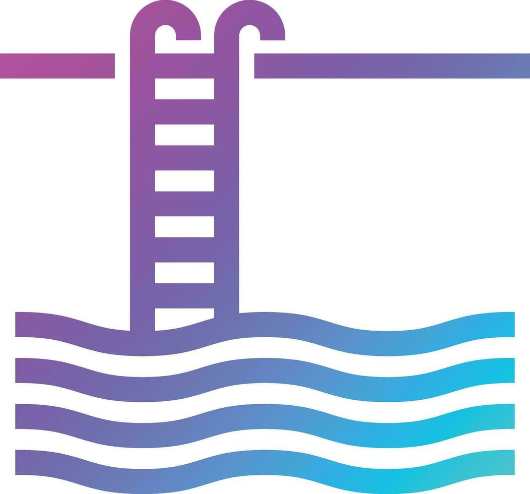 piscina vettore icona design illustrazione