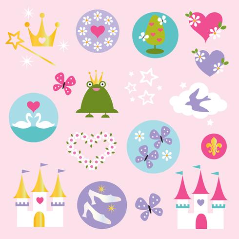 clipart principessa vettore