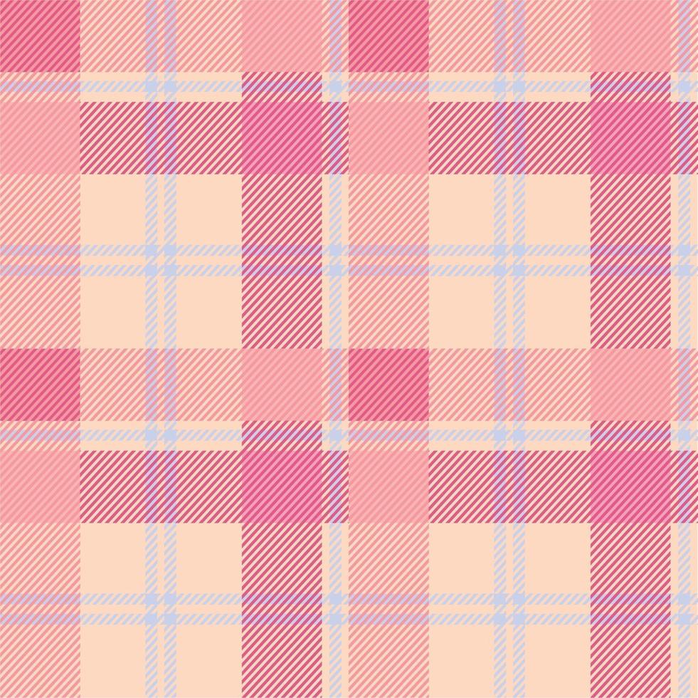 plaid senza cuciture rosa pastello 2 vettore