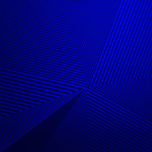 Linee astratte blu linee geometriche vettore