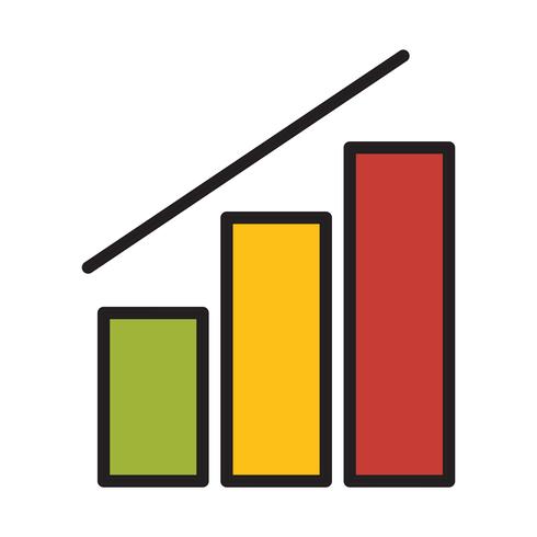 icona del grafico vettoriale