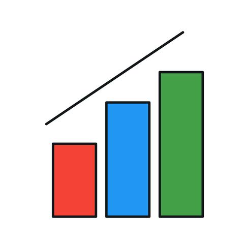 icona del grafico vettoriale