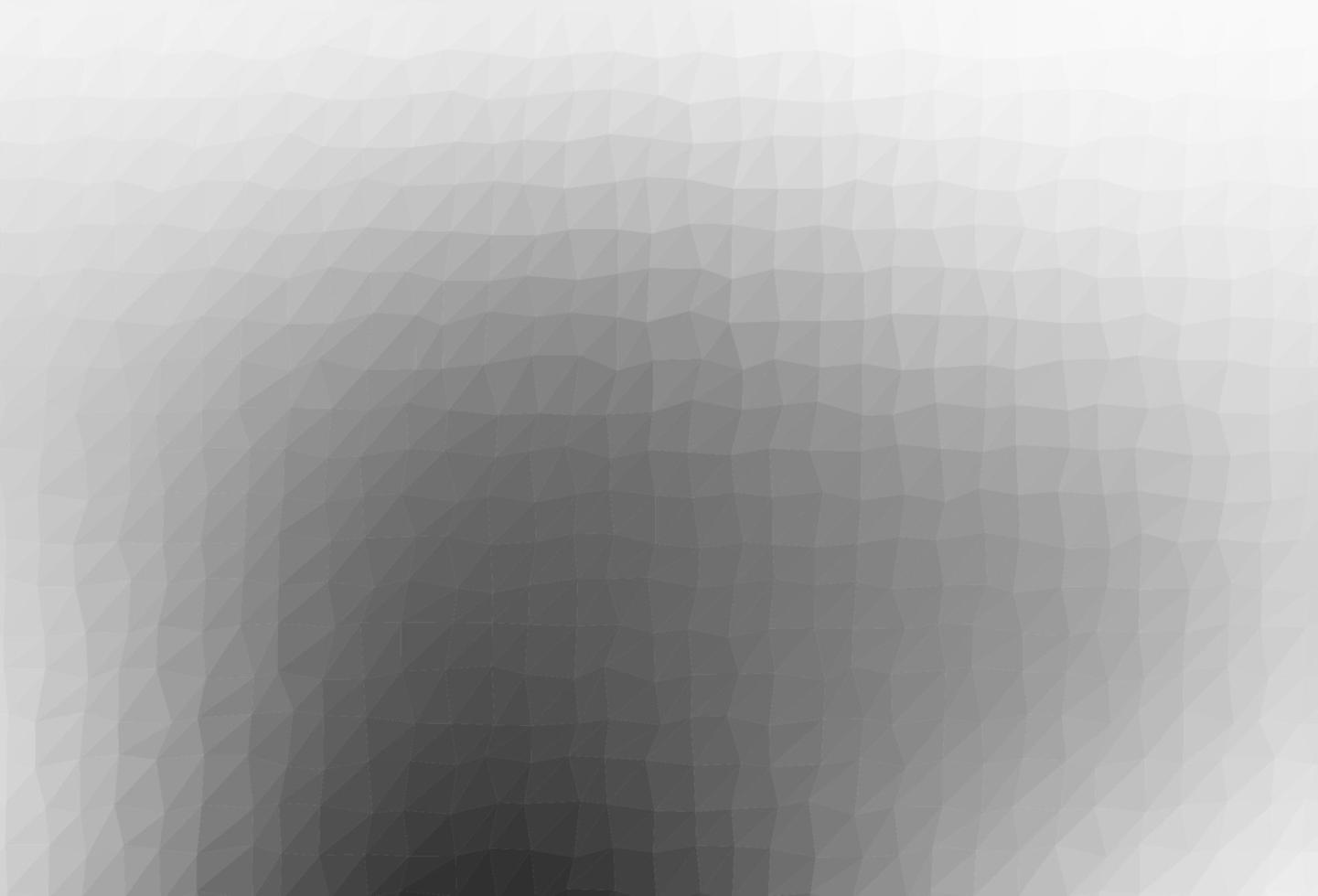 copertura in mosaico triangolo vettoriale argento chiaro, grigio.