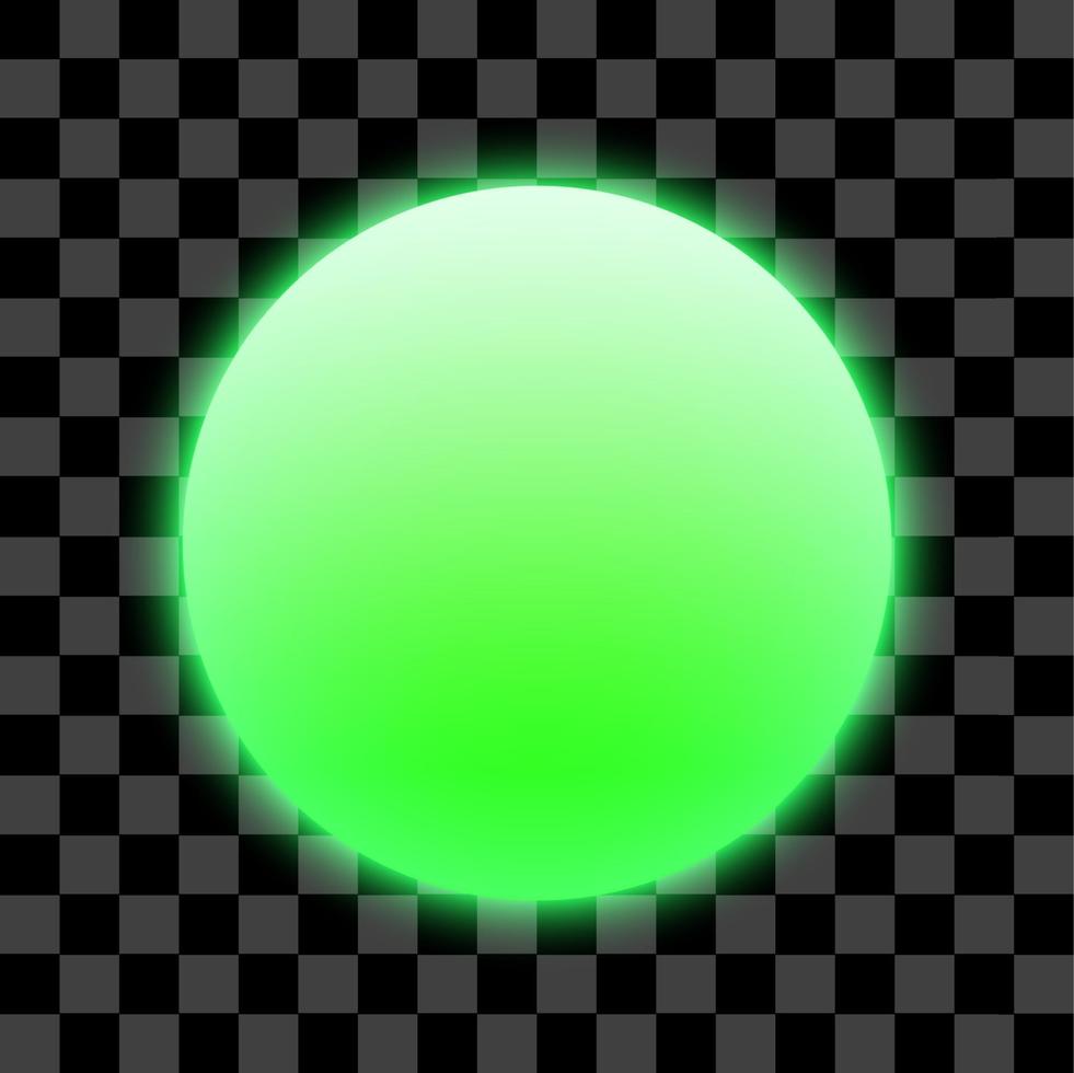 pianeta verde illustrazione isolata vettore galassia planetaria verde