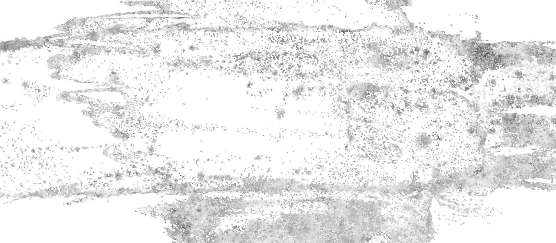 bianca grigio inchiostro acquerello grunge astratto sfondo vettore