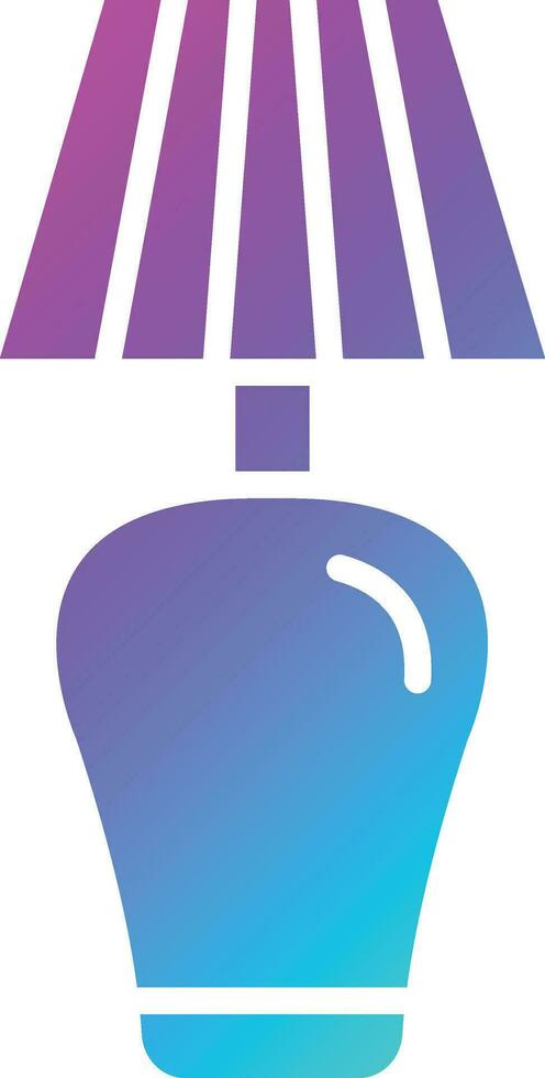pavimento lampada vettore icona design illustrazione