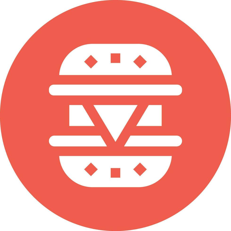 formaggio hamburger vettore icona design illustrazione