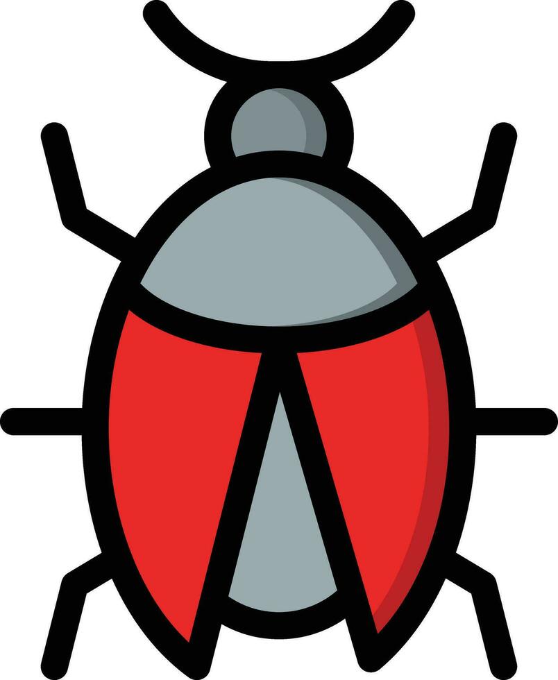 coccinella vettore icona design illustrazione