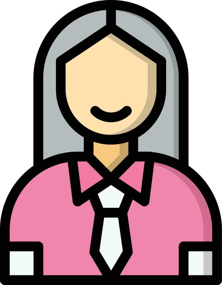 venditore donne vettore icona design illustrazione