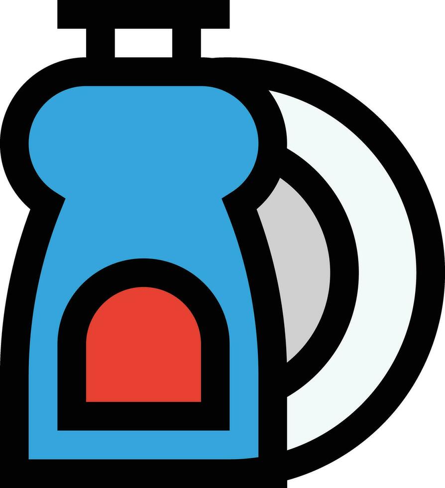 piatto lavaggio vettore icona design illustrazione