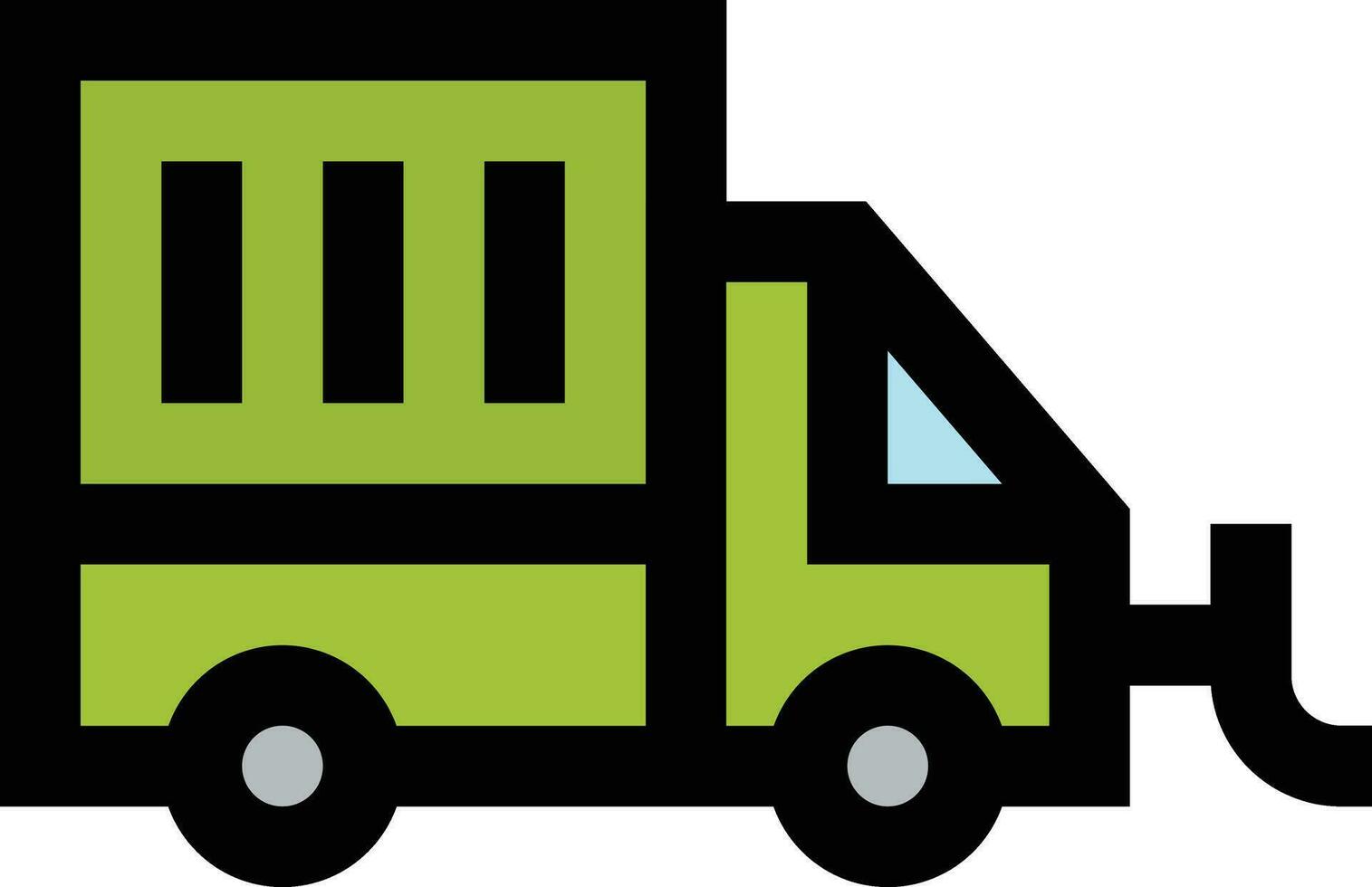 spazzatura camion vettore icona design illustrazione