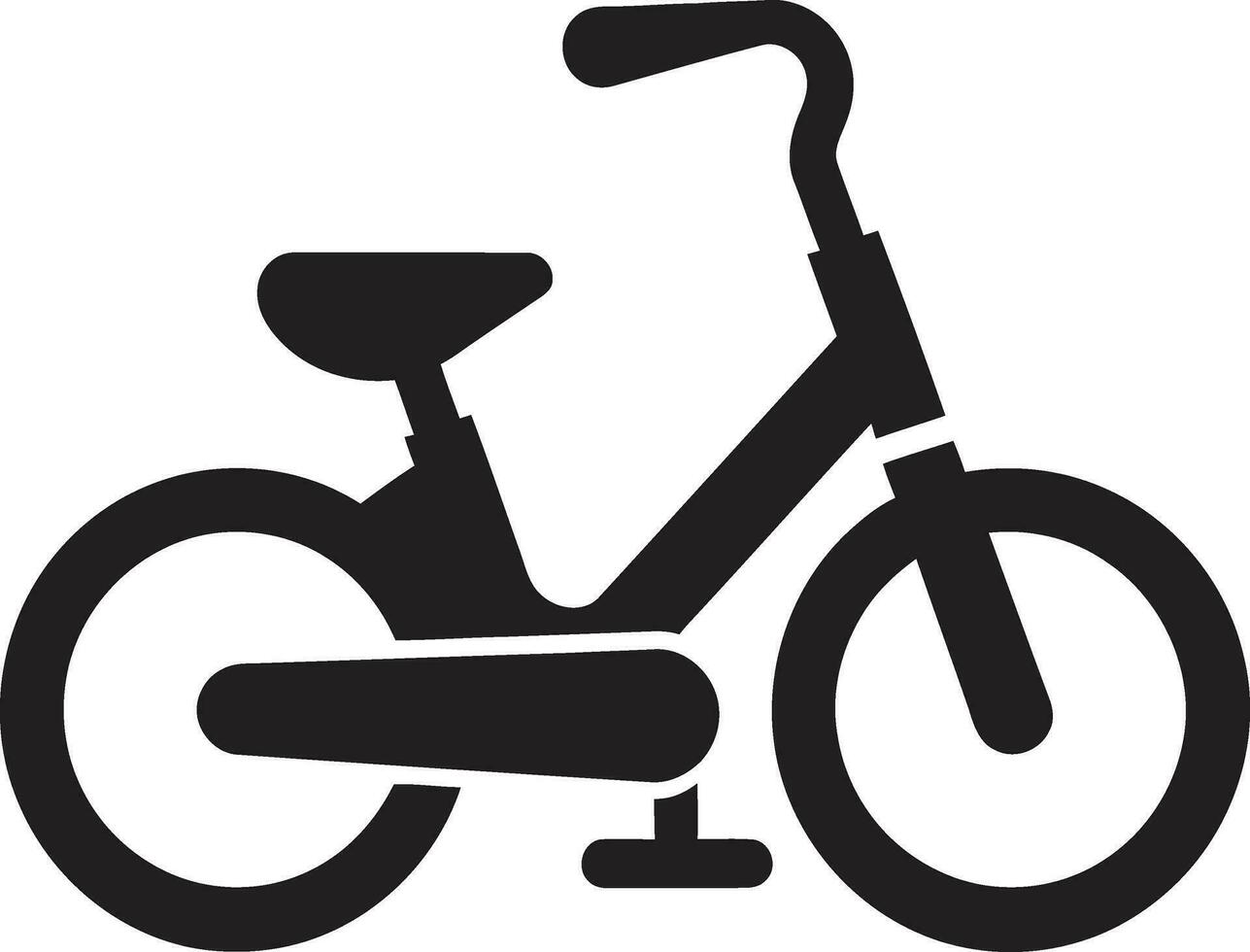 pedale Perfetto vettorializzare biciclette il arte di equitazione bicicletta sogni nel digitale tratti di pennello vettore arte