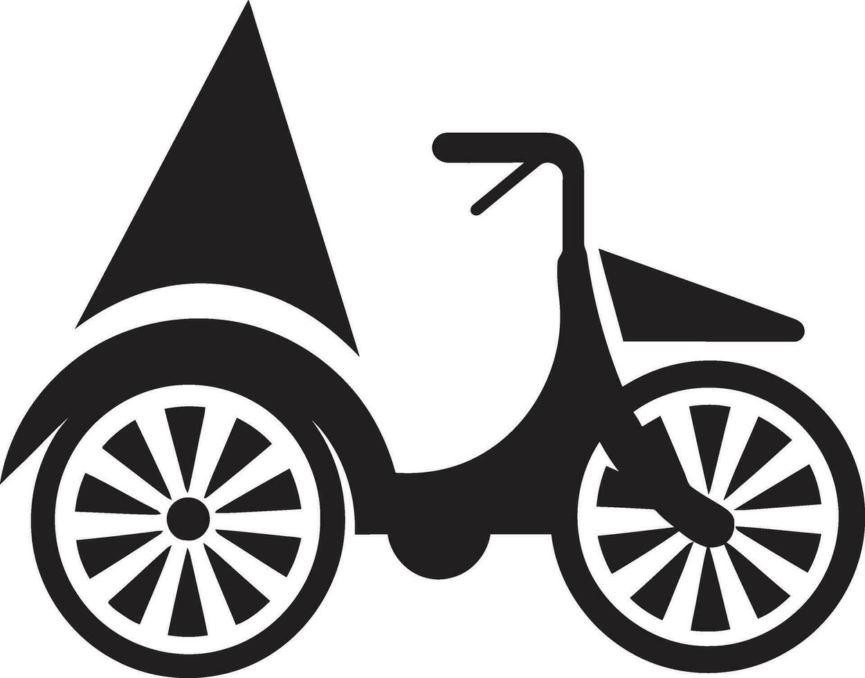 Due ruote infinito possibilità bicicletta vettore opera d'arte crociera con creatività bicicletta grafica nel vettori