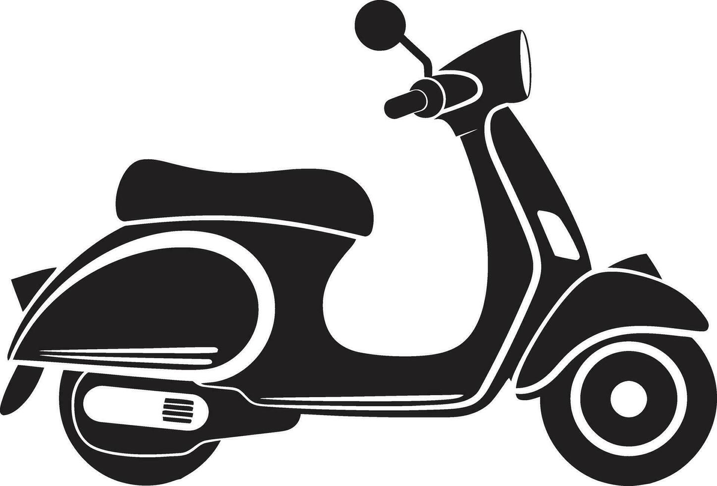 scooter navigazione App interfaccia scooter stile di vita rivista diffusione vettore