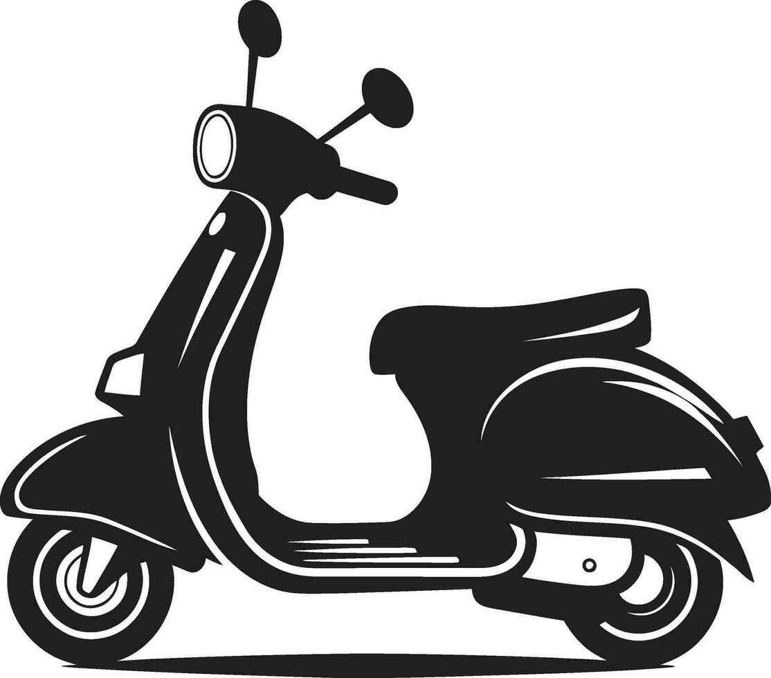 scooter avventura giro manifesto scooter ruota e pneumatico vettore