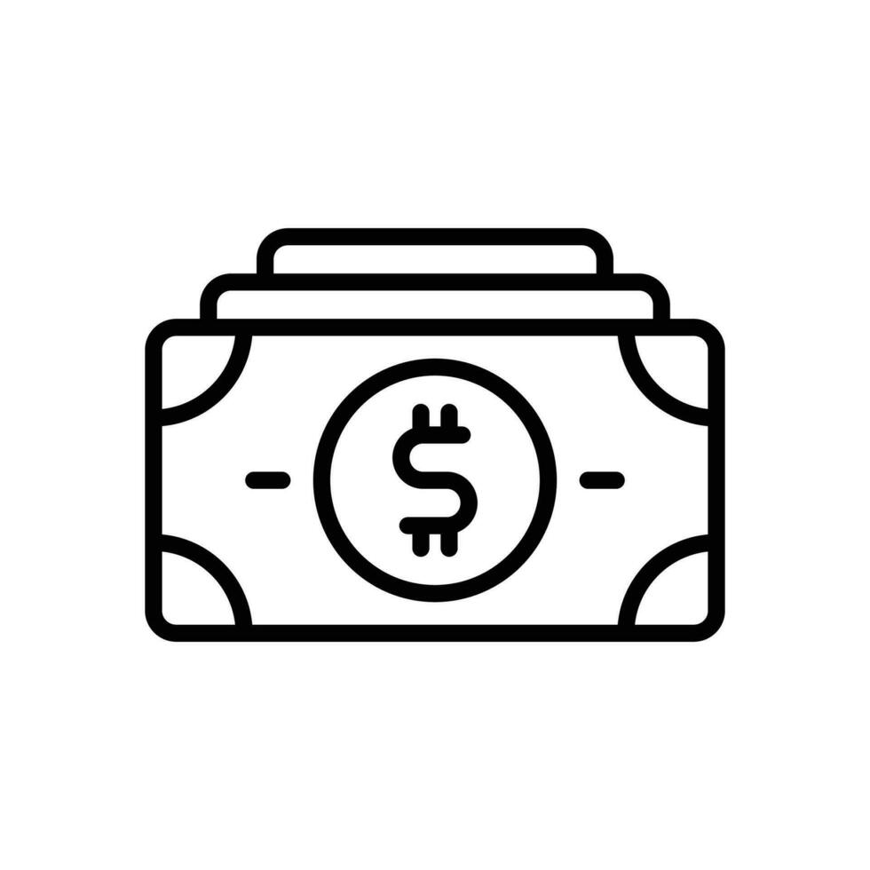 i soldi linea icona. vettore icona per il tuo sito web, mobile, presentazione, e logo design.