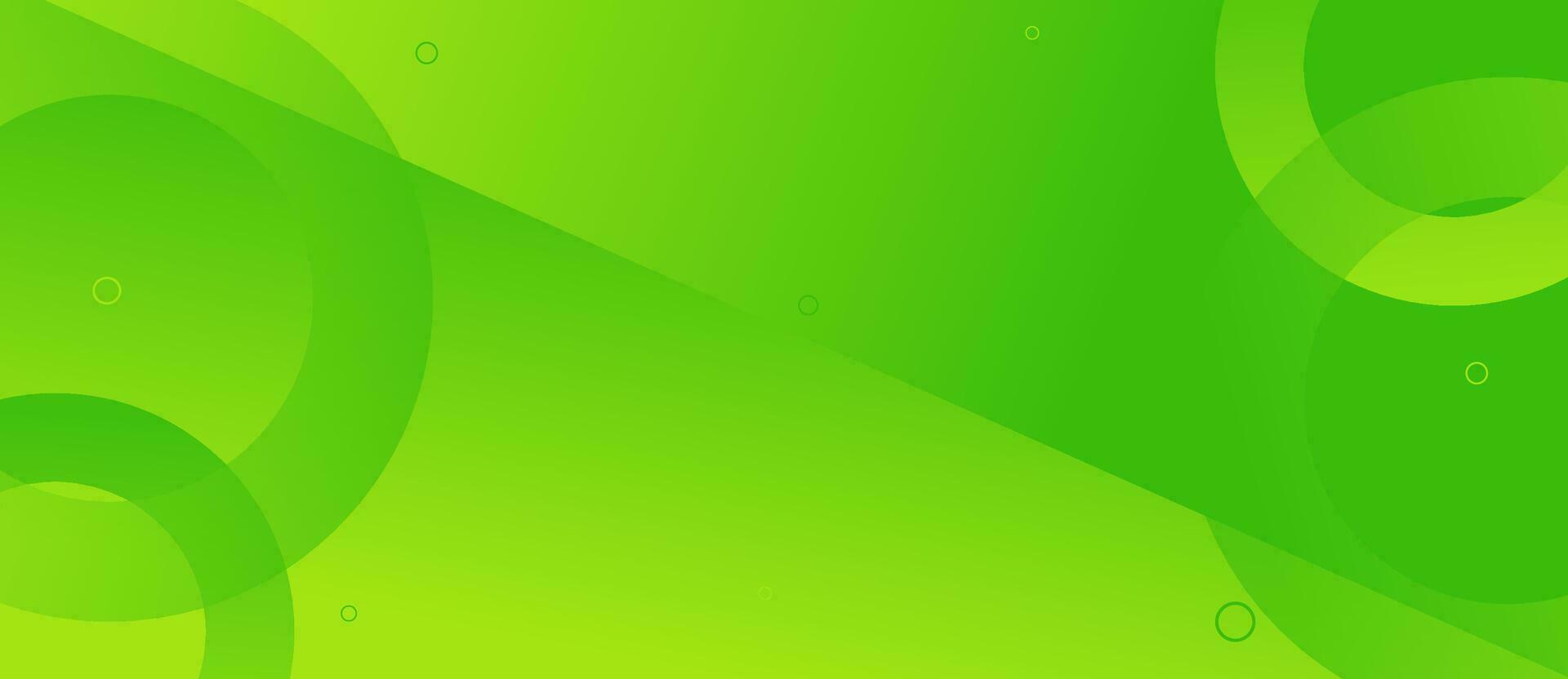 moderno verde geometrico sfondo composizione con diagonale linea e cerchio forme vettore