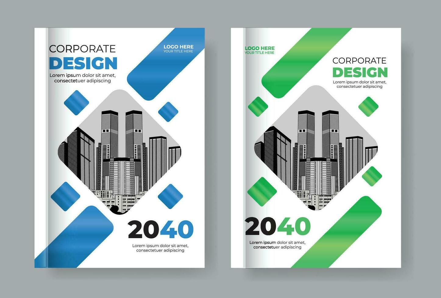 aziendale copertina design modello nel a4 taglia, annuale rapporto, manifesto, aziendale presentazione, rivista coperchio, copertina design vettore