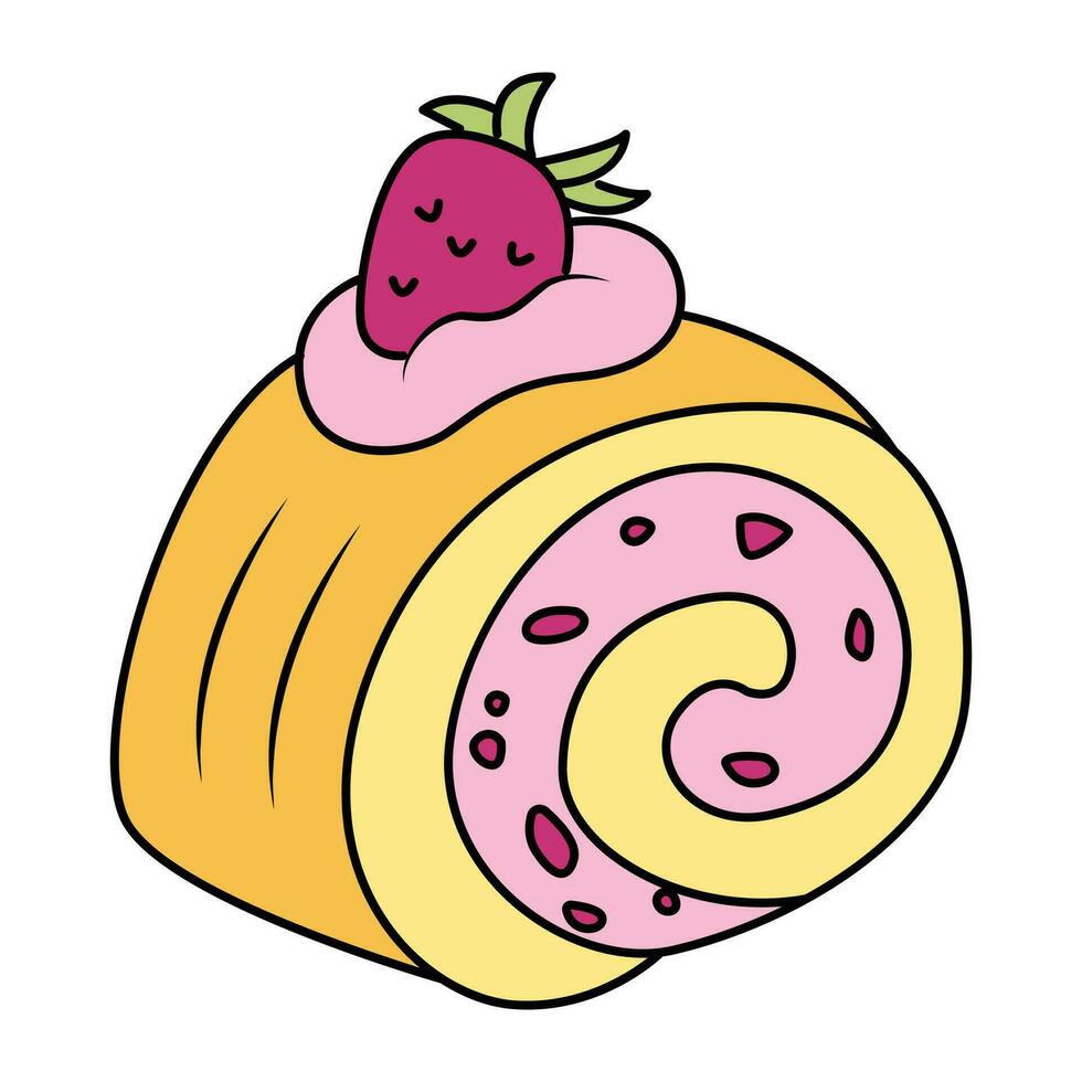 svizzero rotolo clipart vettore