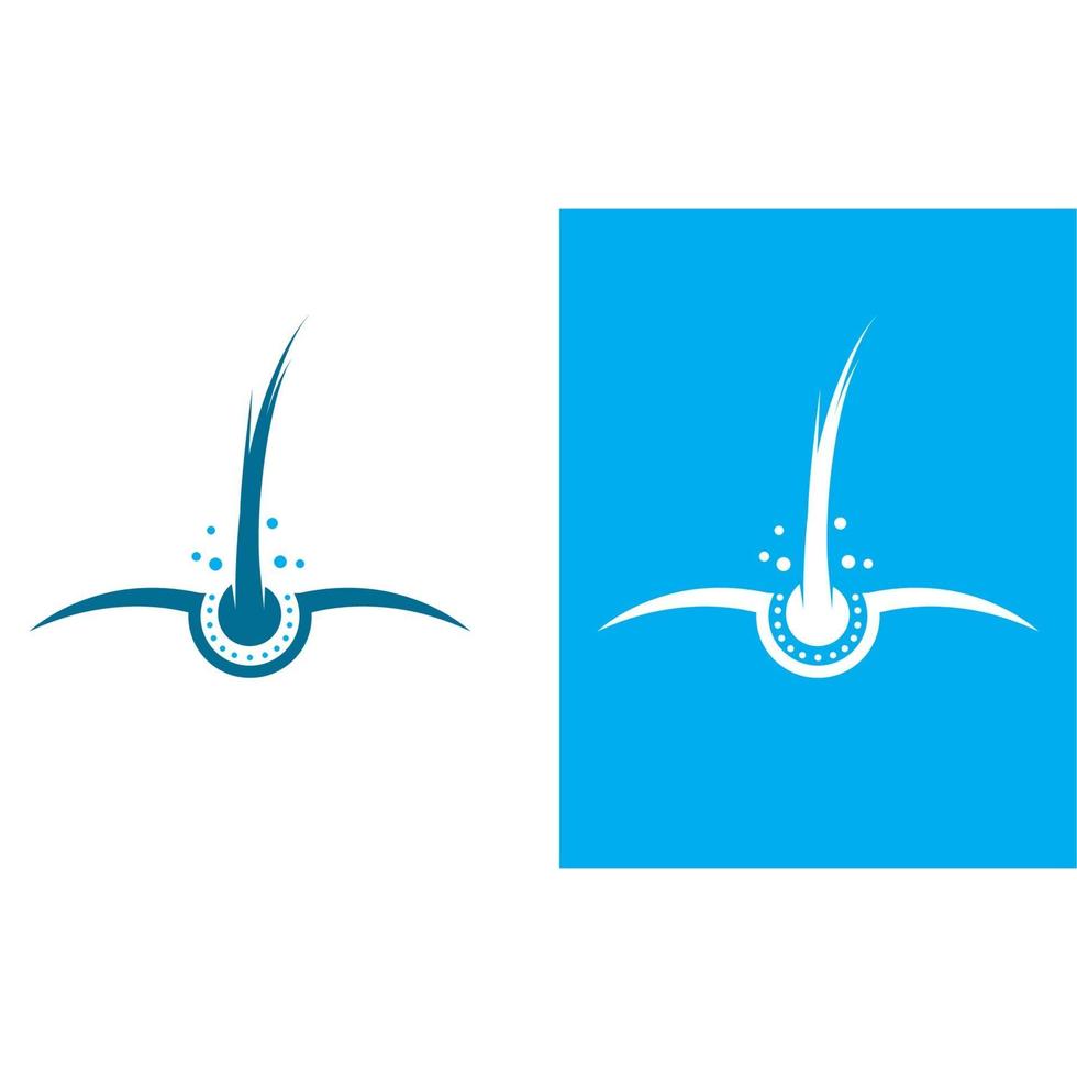 immagine dell'icona del logo vettoriale dei trattamenti per capelli