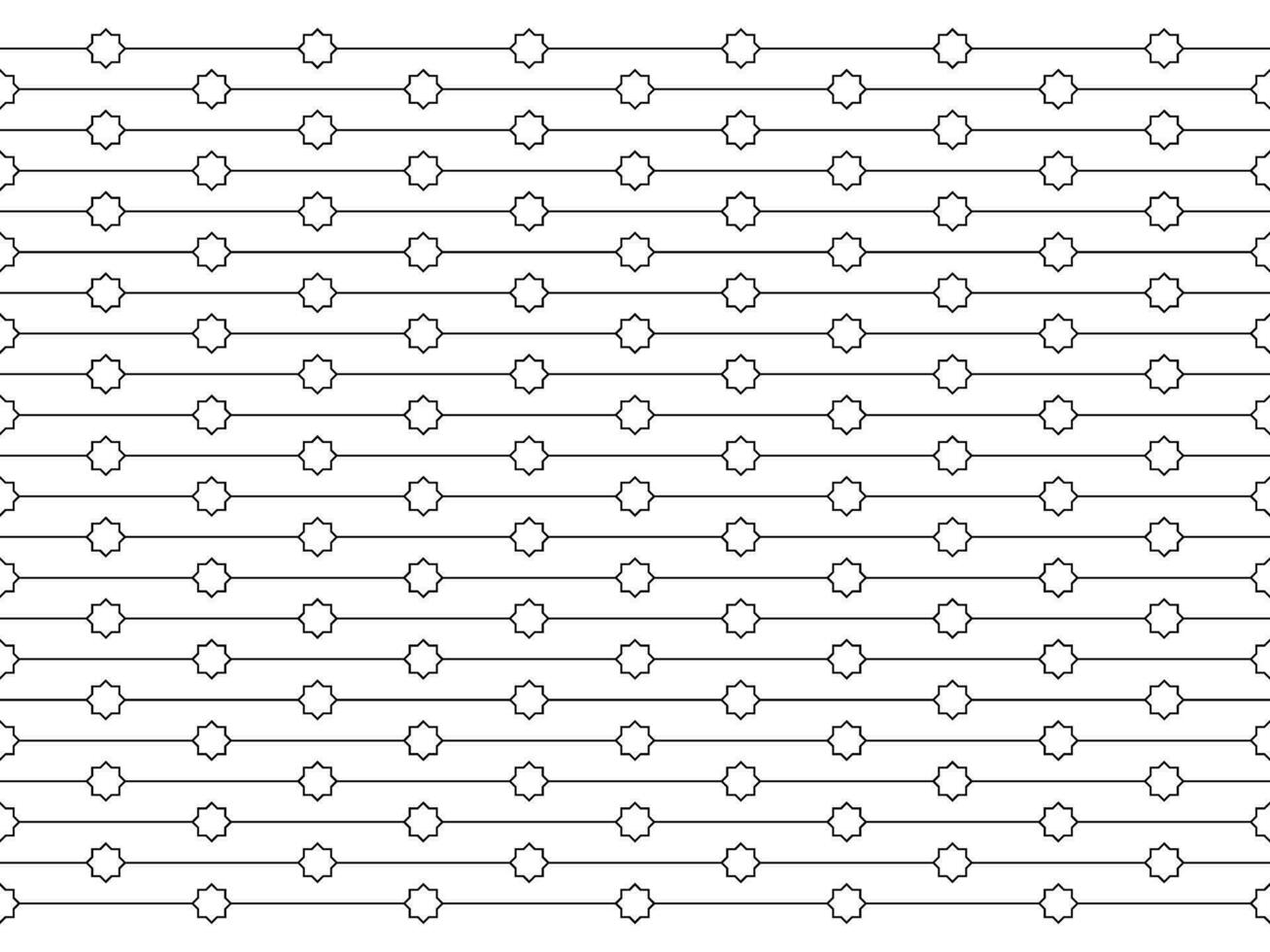 otto punto stella forma e Linee motivi modello. può uso per decorazione, ornato, interno, esterno, tappeto modello, tessile, piastrella, sfondo, moschea decorazione, sfondo, ecc vettore