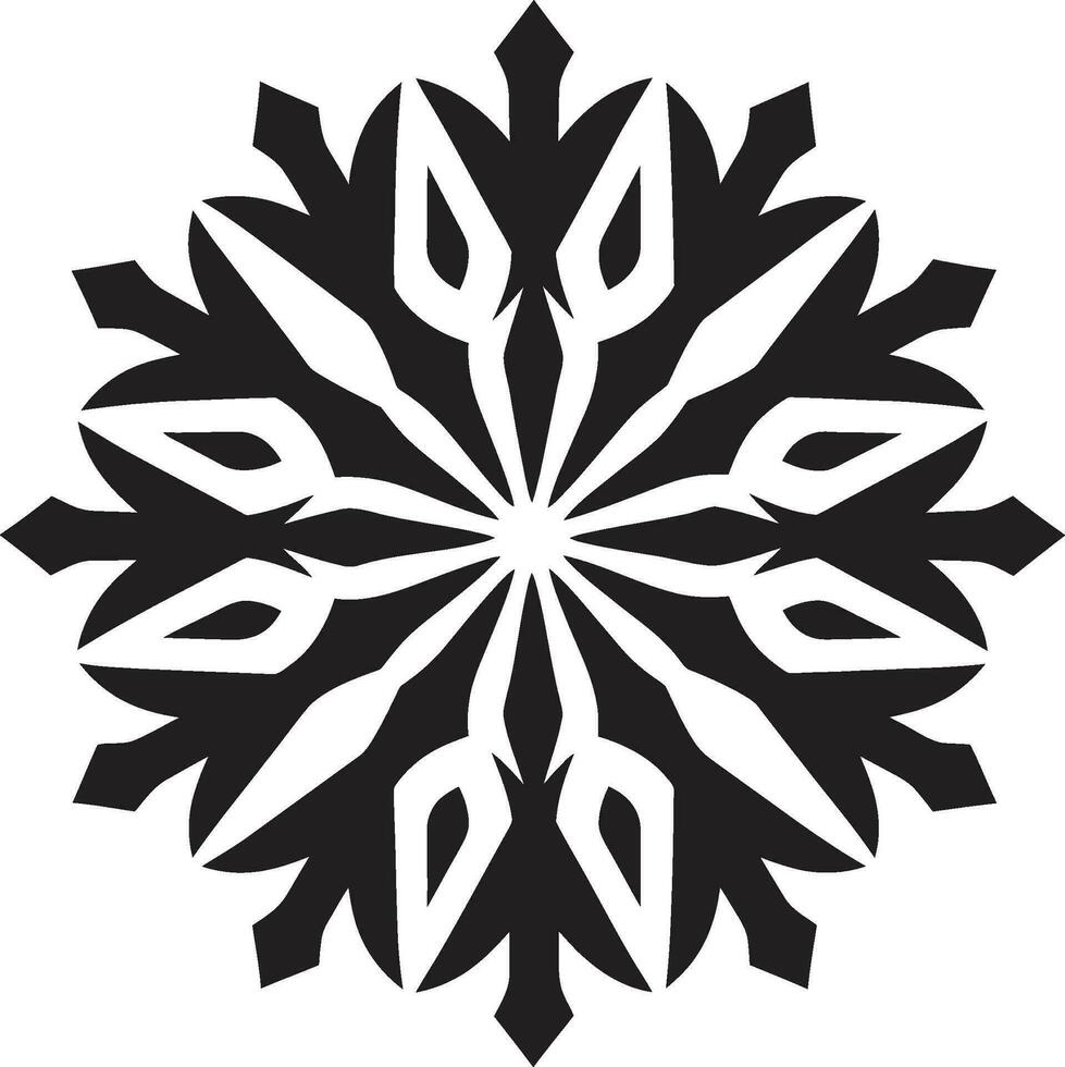 nature serenata maestà neve logo emblema elegante brina ambasciatore elegante simbolo vettore