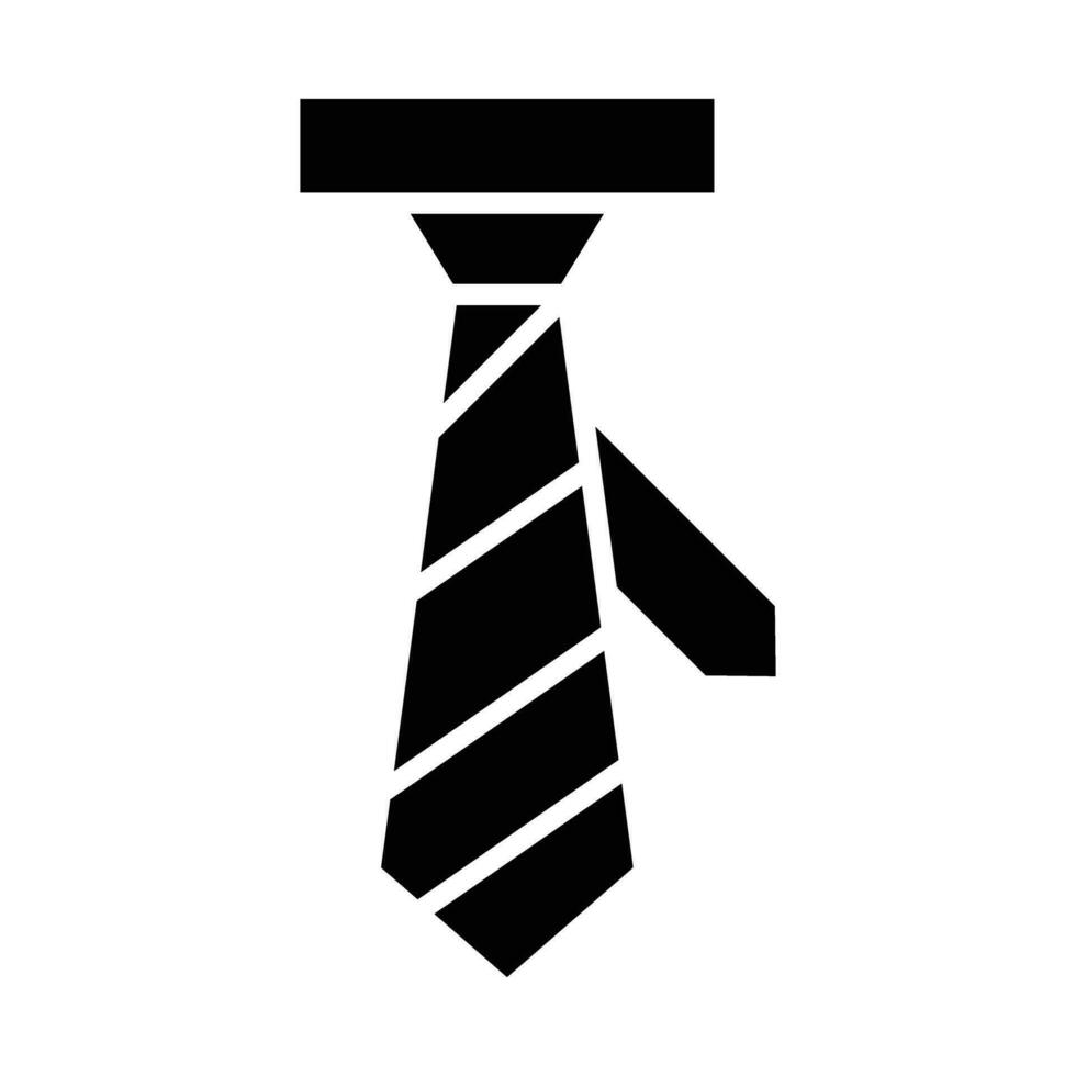 cravatte vettore glifo icona per personale e commerciale uso.