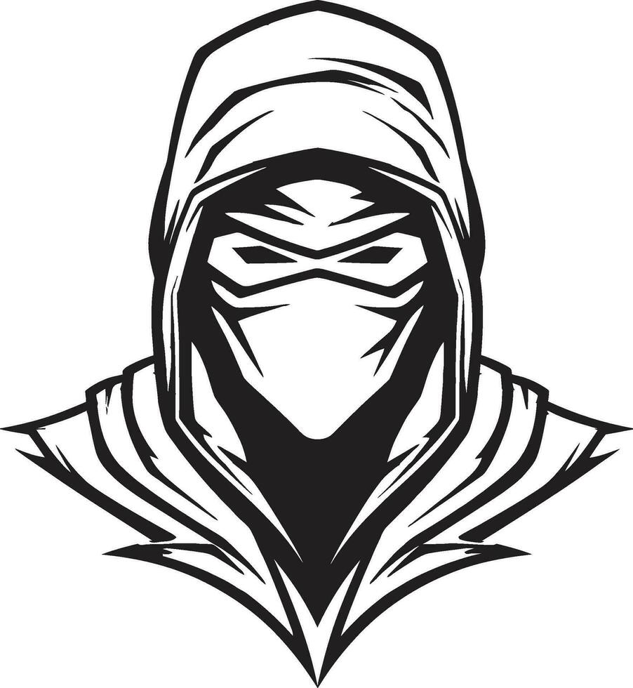 il enigma di ninja vettori arte nel movimento ninja leggende nel vettore illustrazione vetrina