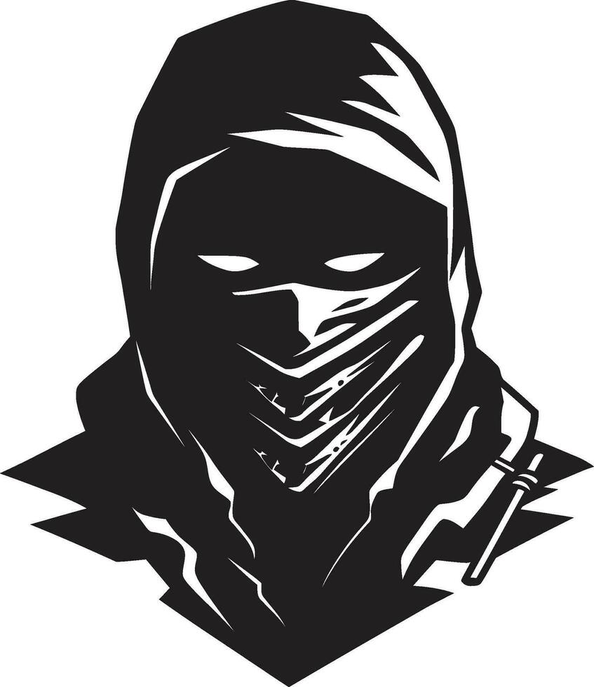 ninja vettore padronanza il arte di digitale assassini ninja vettore illustrazione lavorazione marziale abilità artistica