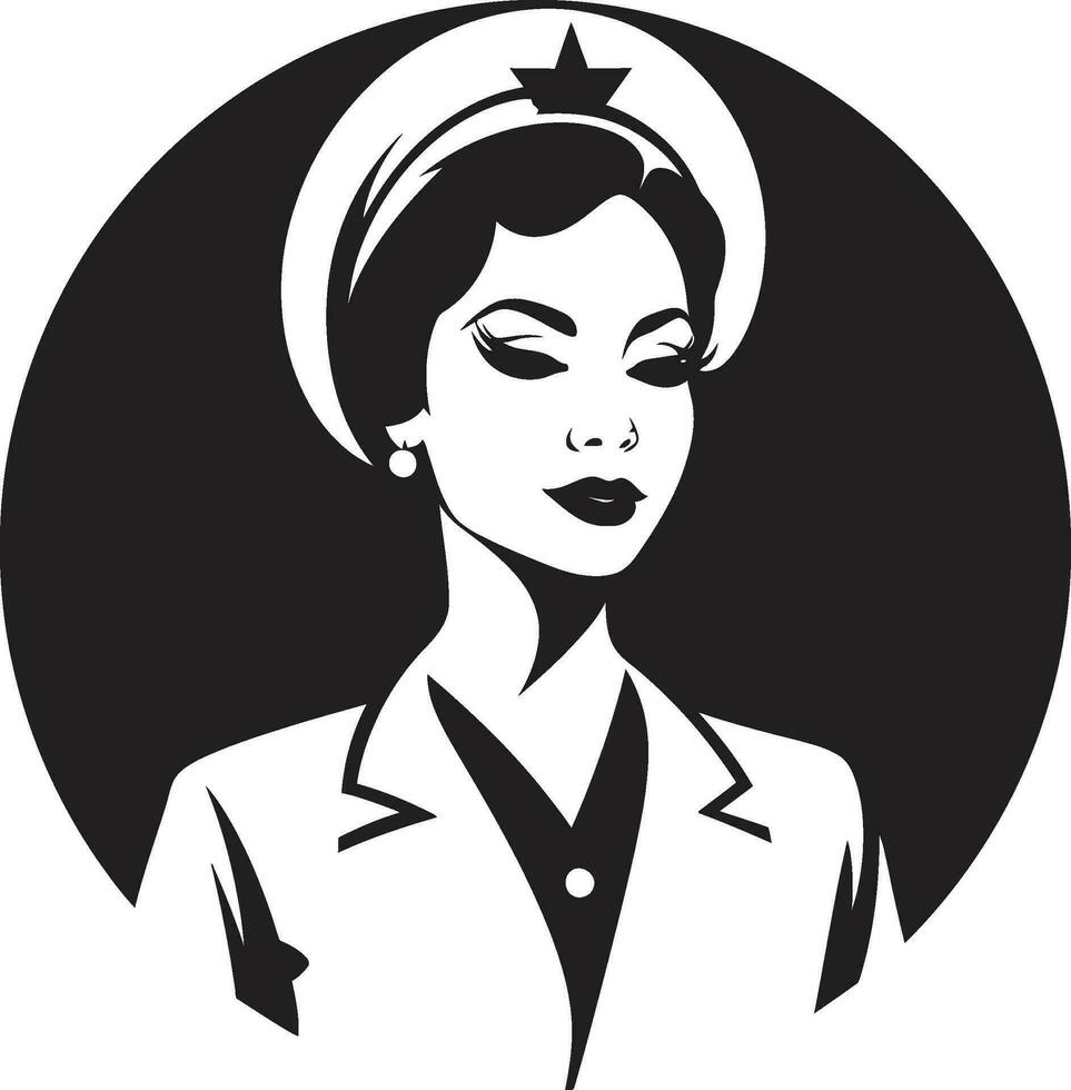 infermiera icone grafico omaggio per prima linea eroi nel arte infermiera personaggi nel vettore modulo artistico guarigione nel pixel