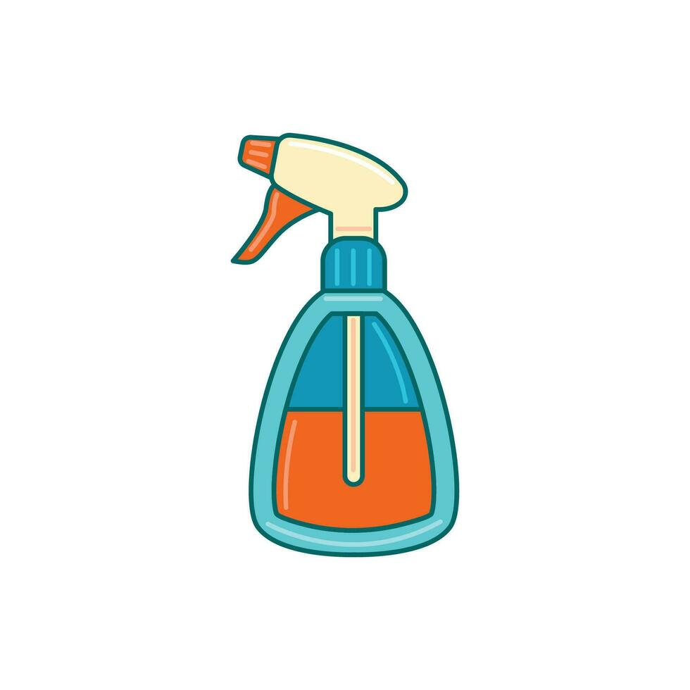 lavanderia ammorbidente spruzzatore logo grafico illustrazione vettore