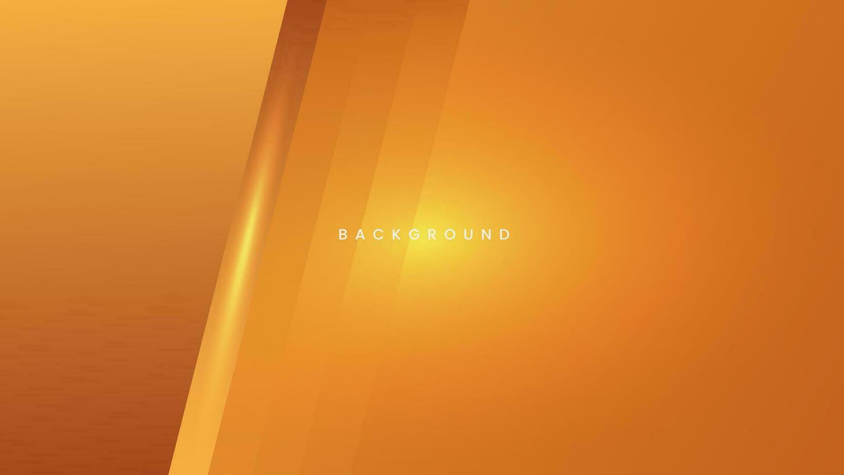 astratto minimo sovrapposizione arancia sfondo con brillante strisce geometrico vettore