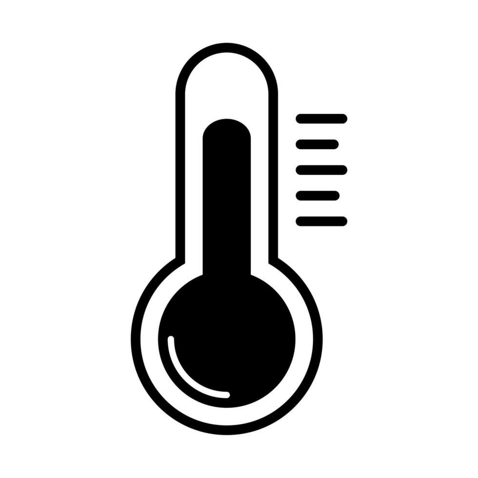 termometro vettore icona per grafico disegno, logo, ragnatela luogo, sociale media, mobile app, ui illustrazione