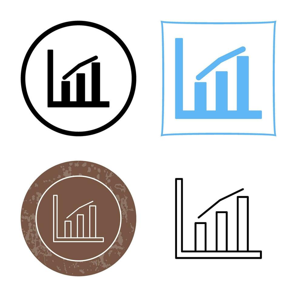 statistica vettore icona