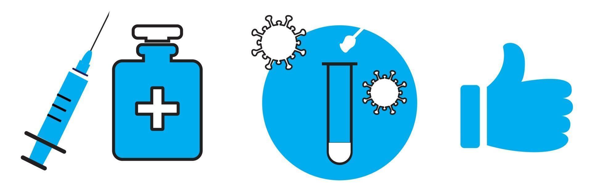 3g regel - geimpft - getestet - genesen. illustrazione vettoriale