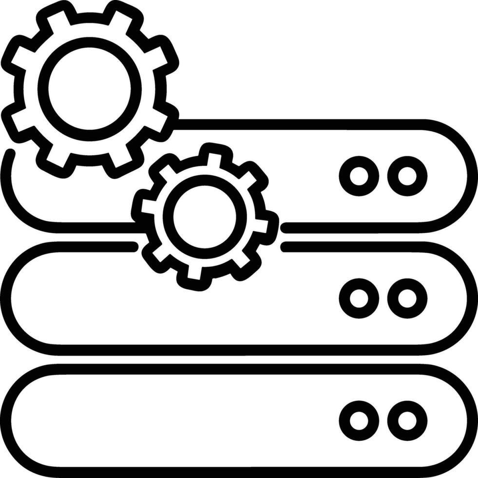 Ingranaggio ambientazione simbolo icona vettore Immagine. illustrazione di il industriale ruota mechine meccanismo design Immagine